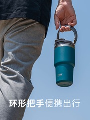 5YA1批發手提冰霸汽車吸管杯車載咖啡水杯304不鏽鋼大容量保溫運