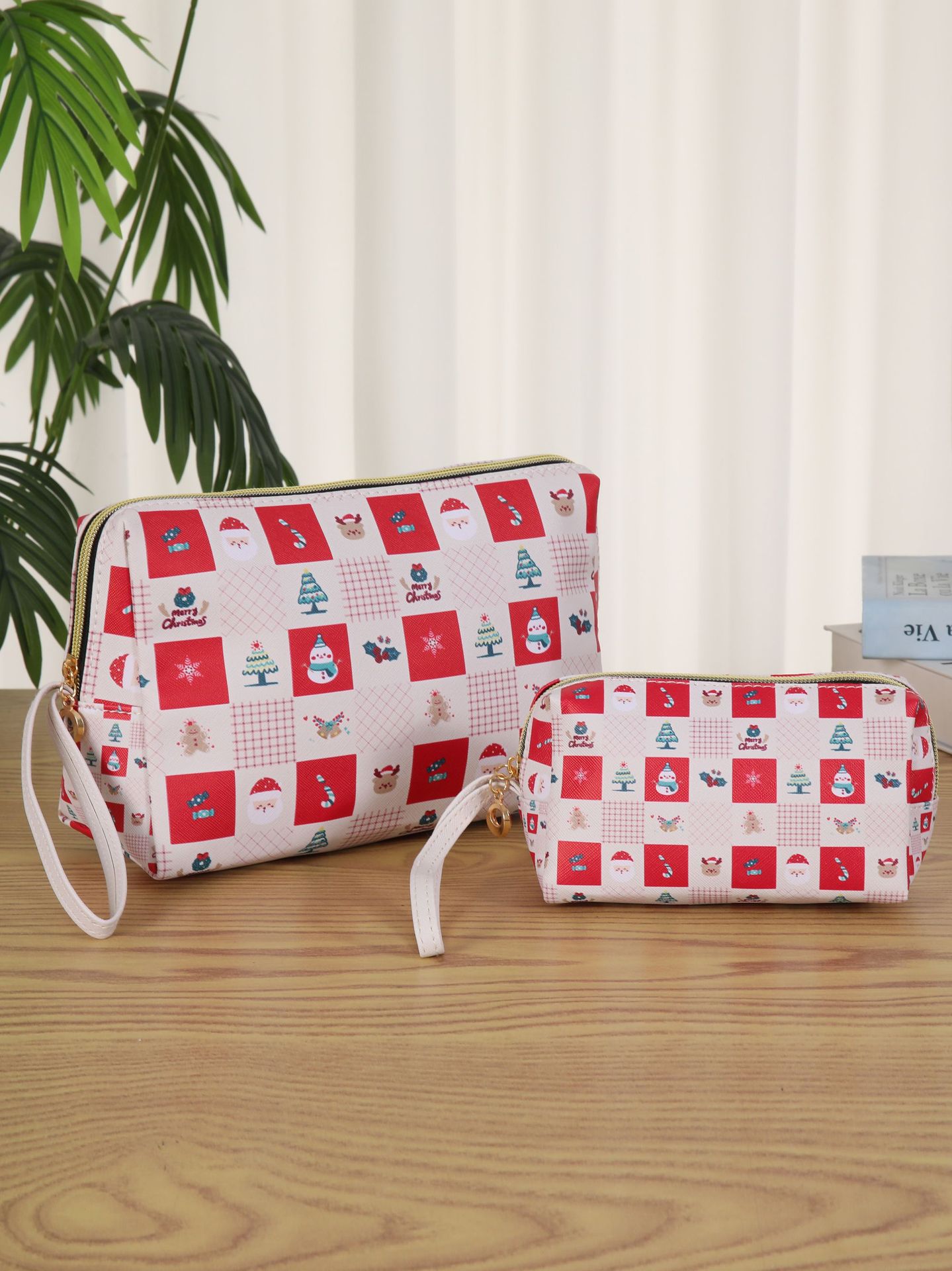 Cartoon waterproof cosmetic bag
