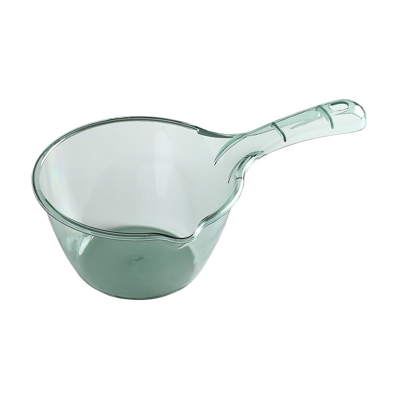 Big capacious plastic water ladle for home use