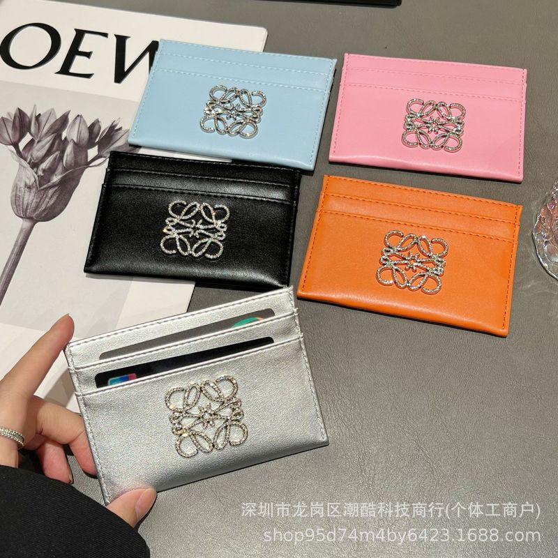 厂家现货新款柔肤卡包现货柔肤细腻环保皮卡套潮牌钻标多巴胺色系|undefined