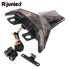 适用川崎ZX4R ZX-25R一体化尾灯兼容转向灯LED后刹车灯行车灯配件