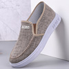 Cloth casual footwear, slip-ons, for middle age