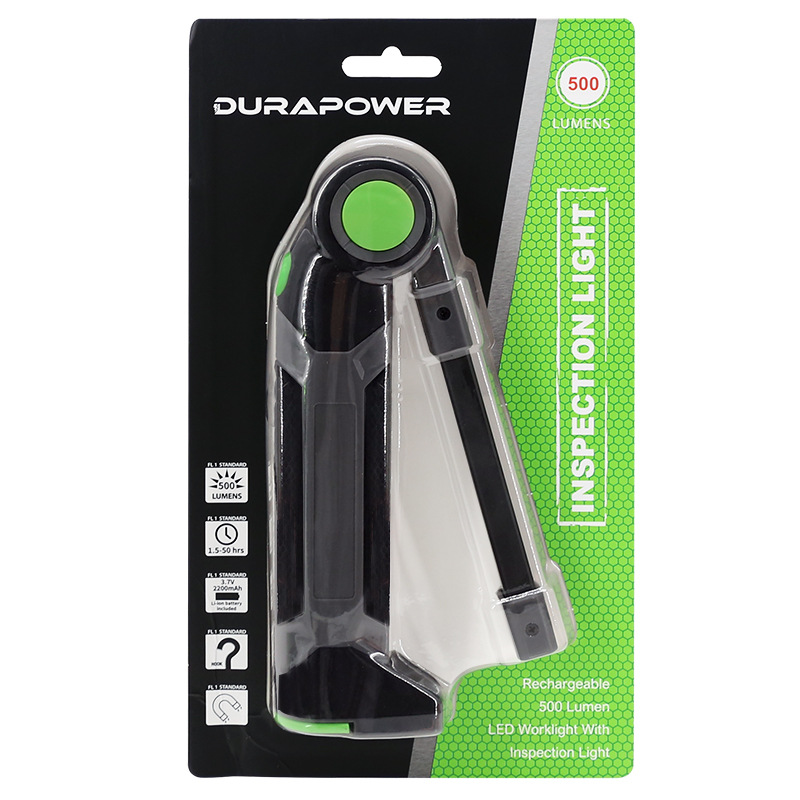 Durapower Auto Repair Work Light Led Rechargeable Flashlight Car Repair Light Strong Magnetic Suction Auto Repair Work Light
