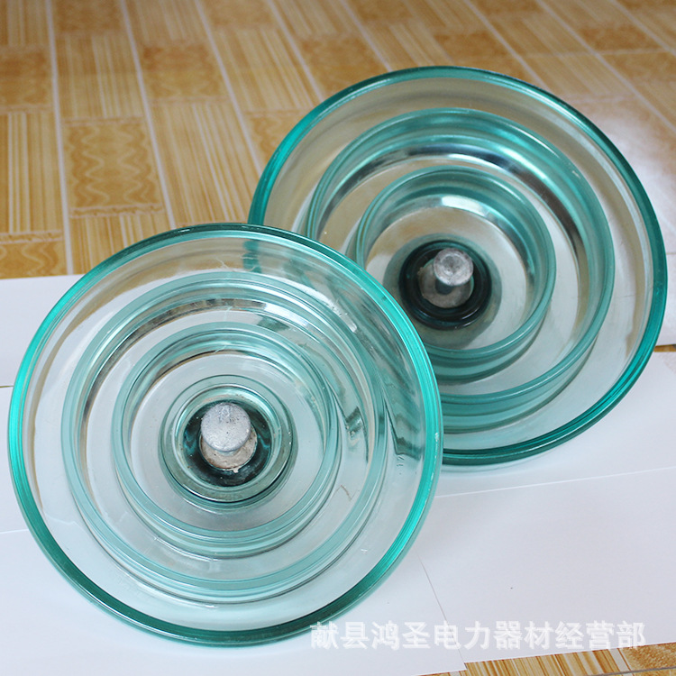 厂家高压防污盘形悬式玻璃绝缘子瓷瓶 悬式防污钢化玻璃绝缘子