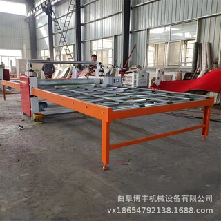 晶钢门橱柜门覆膜机 自动切膜裁切一体玻璃显示屏导光板贴膜机器
