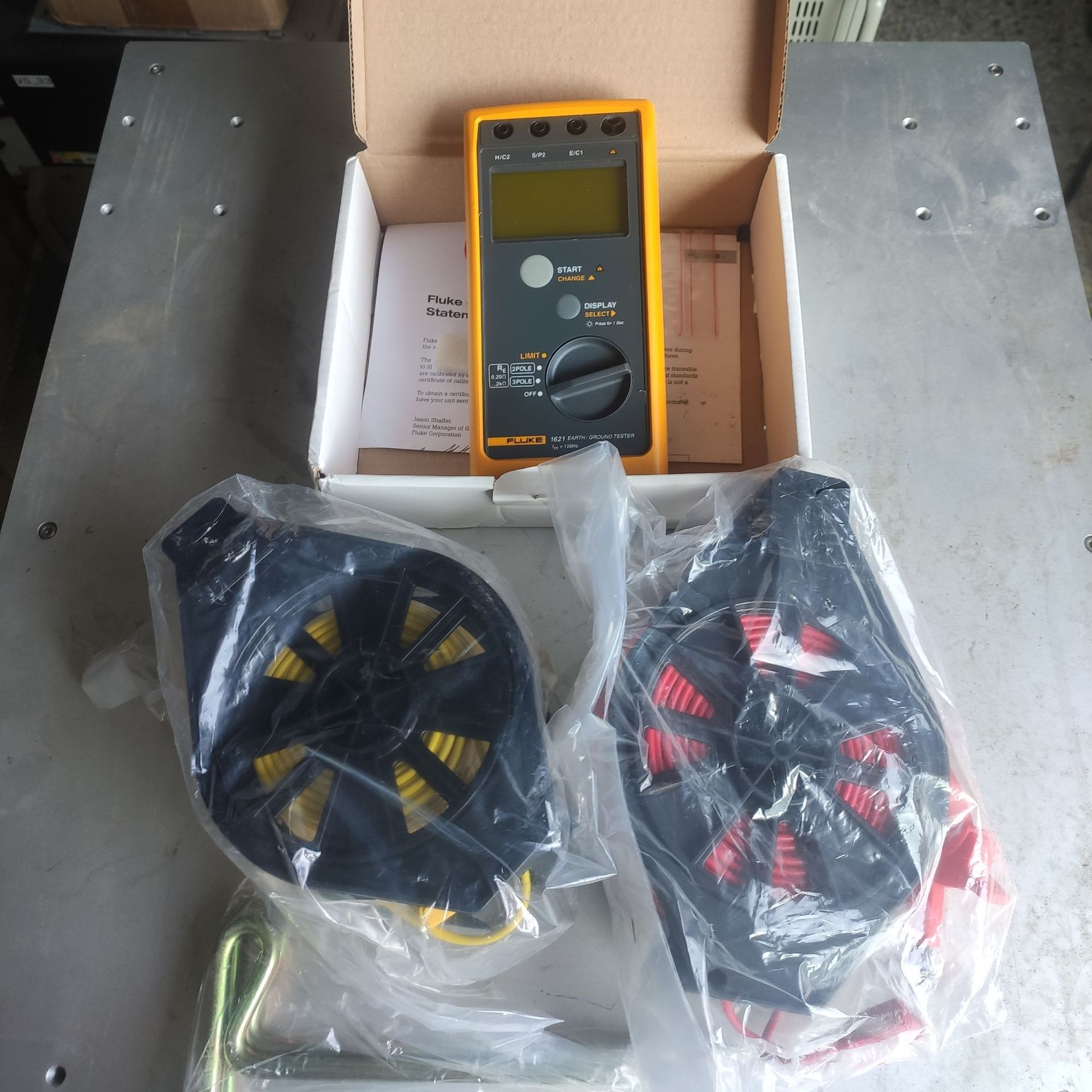 FLUKE 1621 美国FLUKE福禄克接地电阻测试仪 地桩线套件组 议价