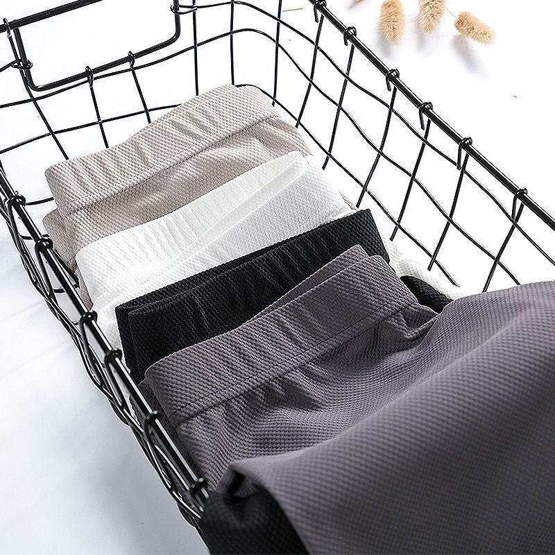 Clearance Special Summer Grid Large Honeycomb Ice Silk Leggings Women Thin Leggings Leggings Capri Pants