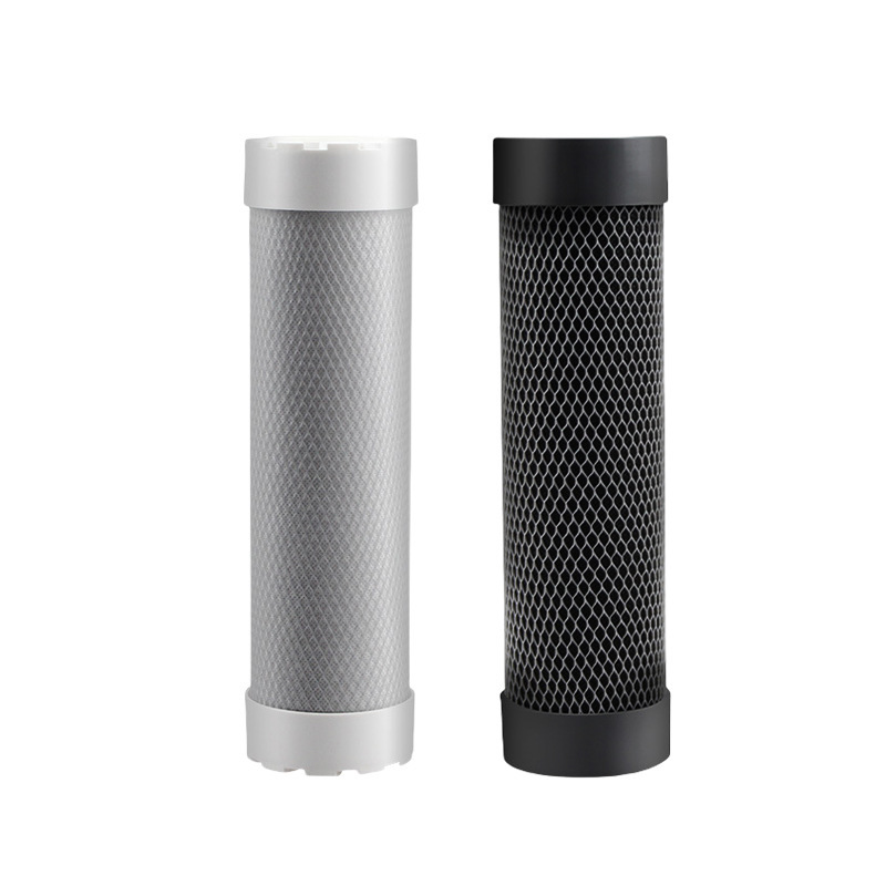 10寸平口CTO烧结碳棒家用前置过滤器滤芯净水器通用压缩碳过滤芯|undefined