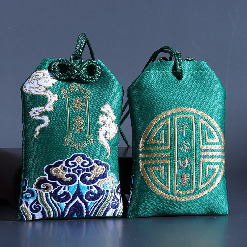 中国風のお守り香袋、祈願刺繍入り香袋、護身福袋、御守り、工場卸売|undefined