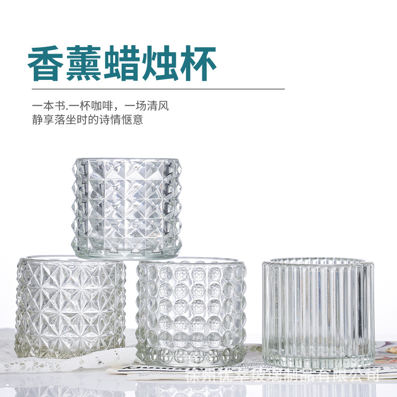Glass candle