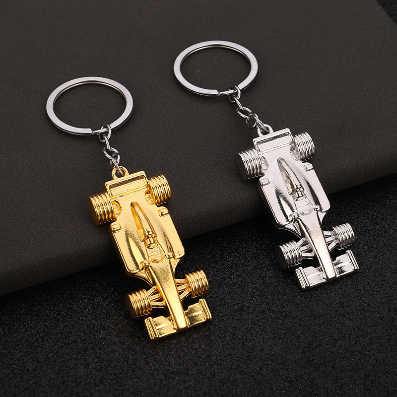 F1 Racing Keychain Gift Car Creative Gift Business Gift Stereo Metal Pendant Pendant Model Wholesale