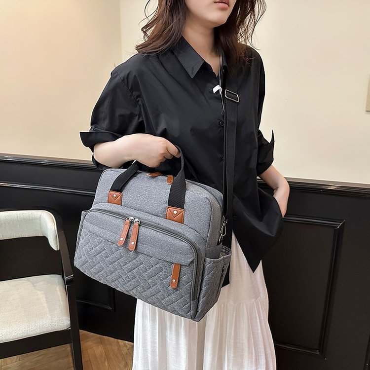 Bolsa de mamá transfronteriza Europa y América bolsas de moda para madres y bebés para viajar con bebés bolsas de mamá portátiles de gran capacidad
