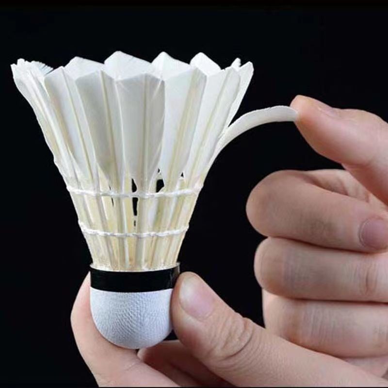 Badminton Goose Feather Super Durable and Durable Indoor and Outdoor Training Entertainment Competition Ball Training Ball Nylon Ball