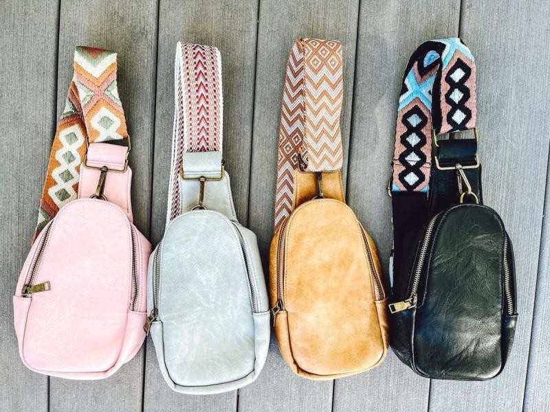 Single Shoulder Strap Strap Type Fanny Pack Bags Type Daily Occasion Men's Basic Solid Color Pu Leather Waist Bags