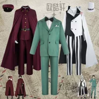 Косплей костюм Bungou Stray Dogs сезон 4 — Суэхиро Сусу (мужской), Окура (женский)