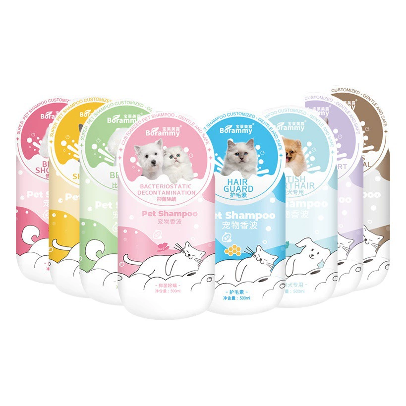 Завод прямой Полароид ПЭТ гель для душа 500 мл кошка собака шампунь гель для ванны оптом