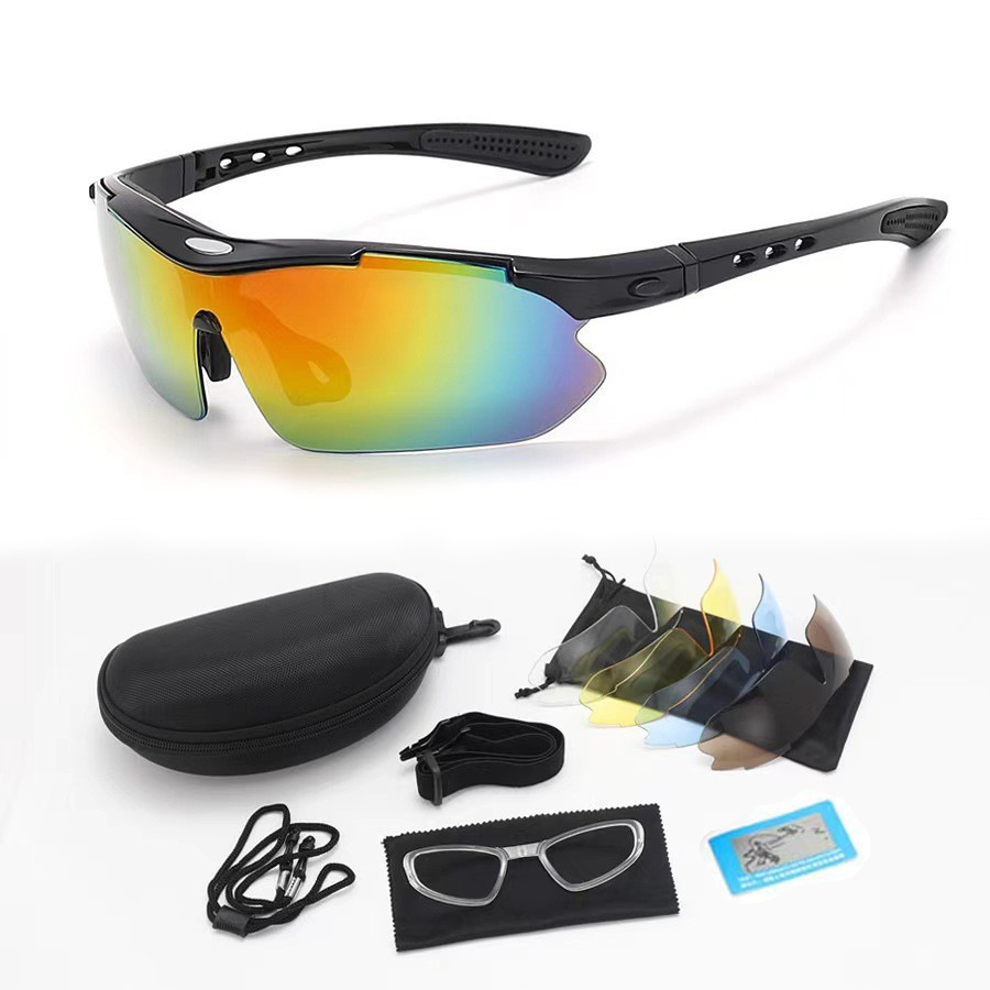 브라이트 블랙 5피스 세트(블랙 렌즈는 편광)