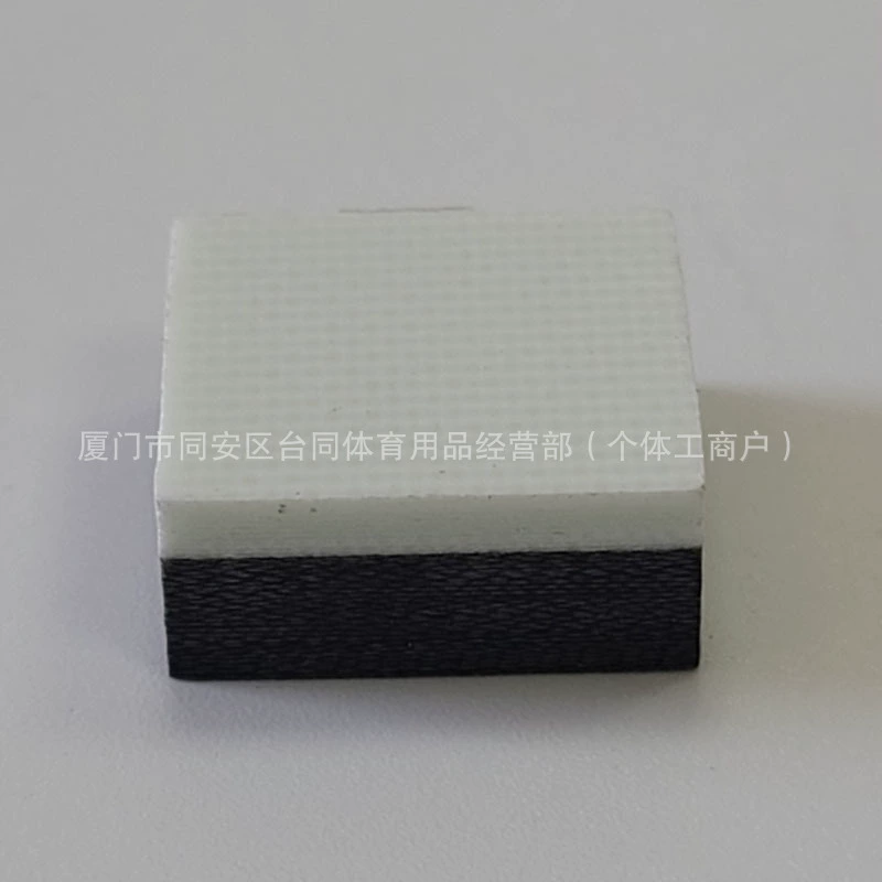 Голова бильярдного клюшки черная с белым 14 мм