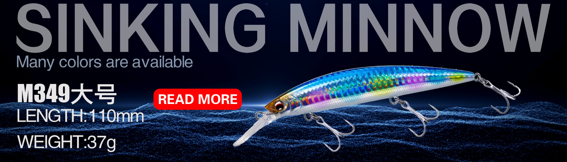 13 Colors Shallow Diving Minnow Lures Sinking Hard Baits Fresh Water Bass Swimbait Tackle Gear