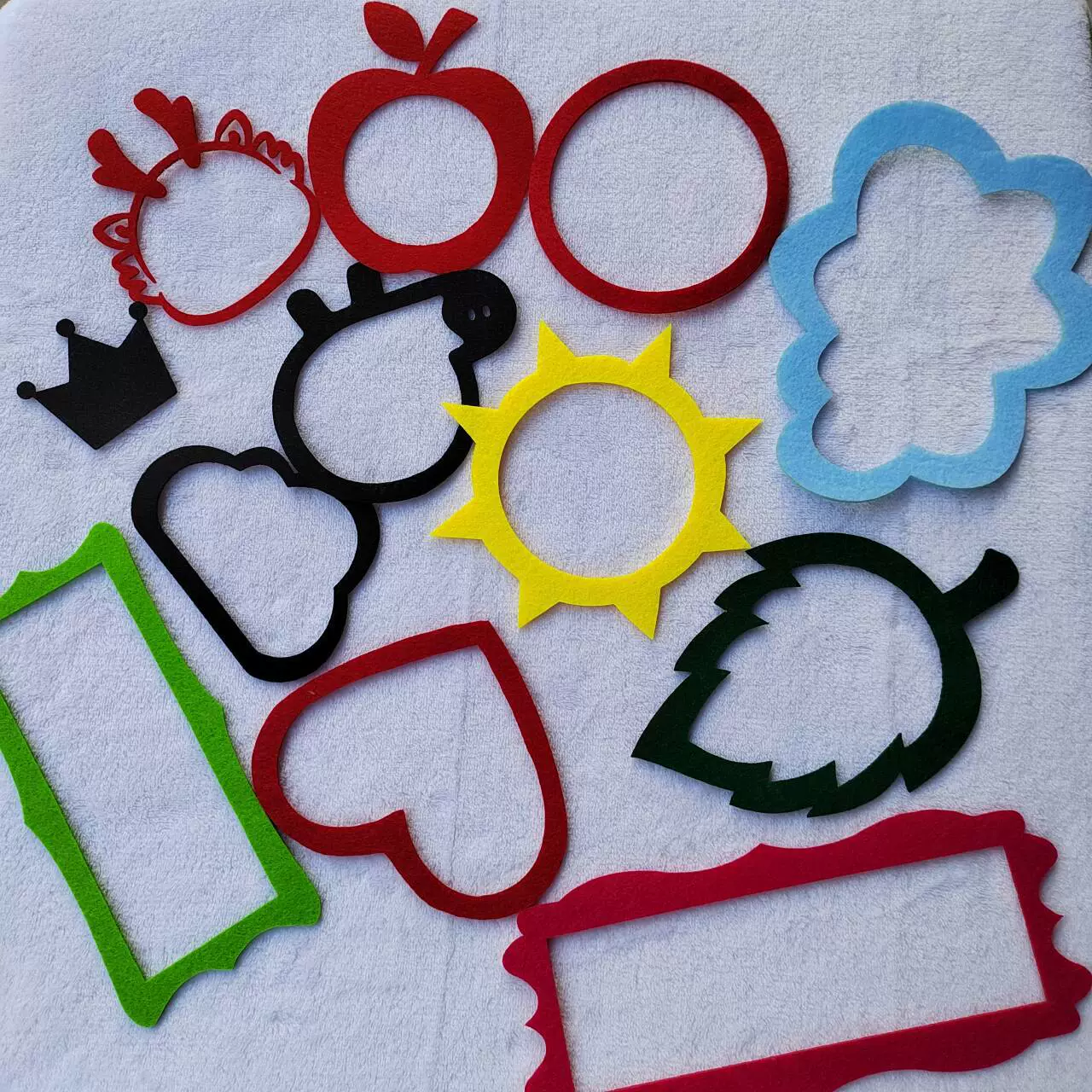 Креативная войлочная рамка Baby Month Цифровая креативная рамка реквизит для фотосъемки Milestone одеяло фото фон фоторамка