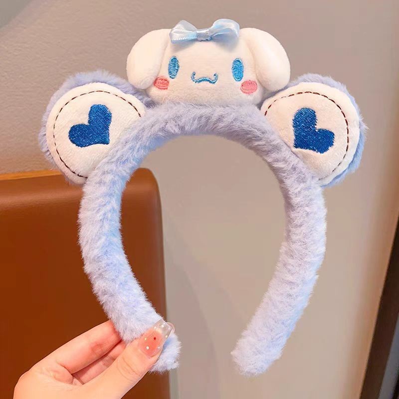 女の子の洗顔ヘッドバンド、かわいい漫画の猫のヘッドバンド、クマのイチゴの洗顔ヘアアクセサリー、メーカー在庫卸売|undefined