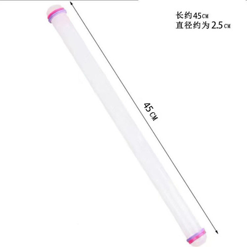 Multi-specification plastic rolling pins, fondant cake non-stick roller DIY dumpling skin tools