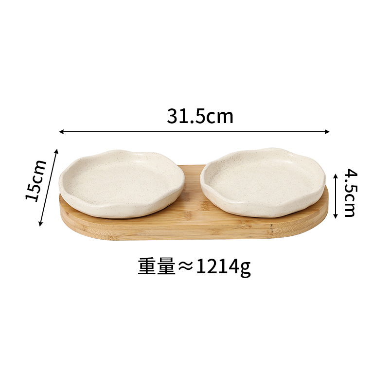 Tacos de cerámica para mascotas Tacos de gato nórdicos Tacos de comida para gatos de cerámica de pies altos Tacos de comida para gatos Bocadillos Plato enlatado anti-espondilosis cervical anti-voltar Tacos de comida para gatos image 12