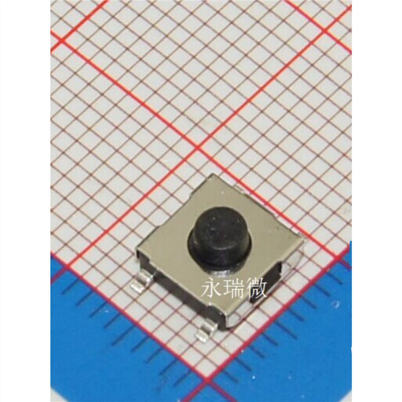 贴片轻触按键开关 液晶贴片5脚 6X6X3.1 微动开关 6.2*6.2*3.1mm