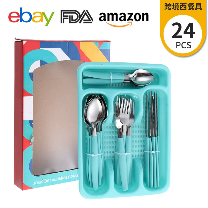 Set for home use, tableware stainless steel, (Cross-border trading)