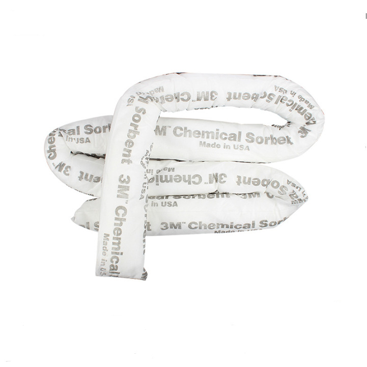 3M P-208 tira de algodón absorbente de aceite químico de algodón absorbente de líquido de protección de fugas de algodón absorbente de líquido de emergencia de algodón de absorción de aceite de algodón