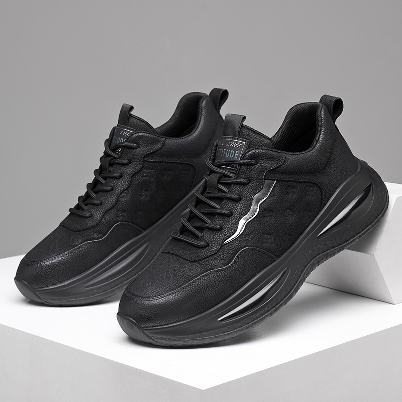 Fábrica directa primavera y verano nuevo estilo coreano de moda zapatos de cuero variados para hombres zapatos de moda transpirables al por mayor