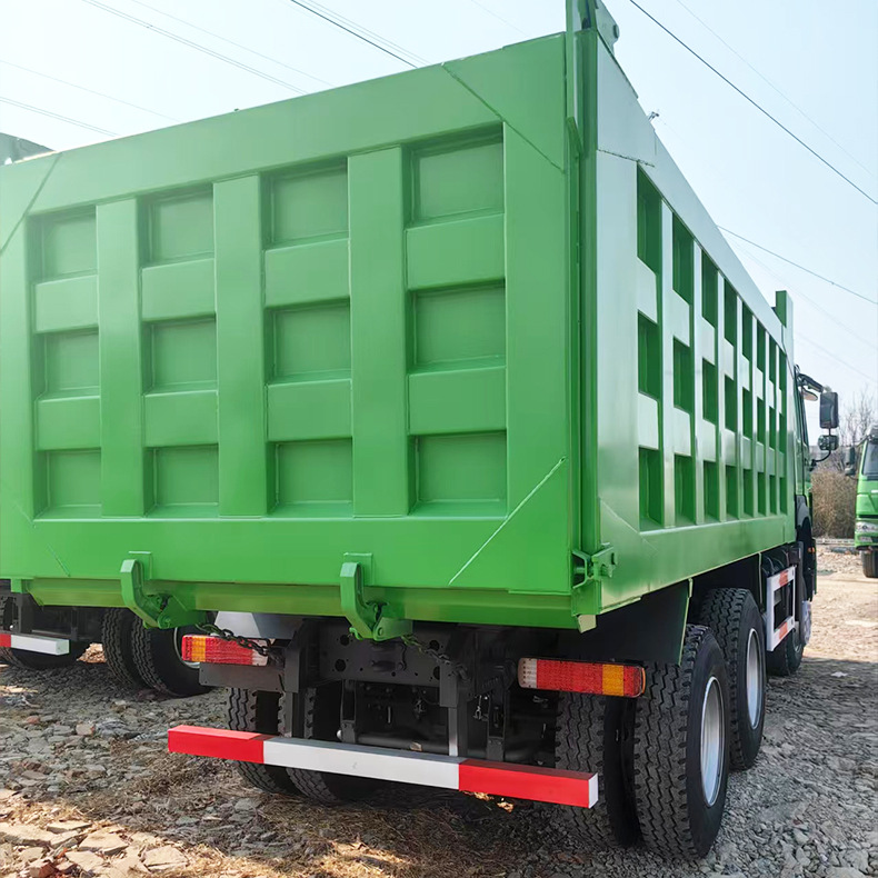 Export Heavy-Duty Howo Dump Truck Rear Eight-Wheel Dump Engineering Vehicle Mining Dump Truck Used Road Truck in Stock