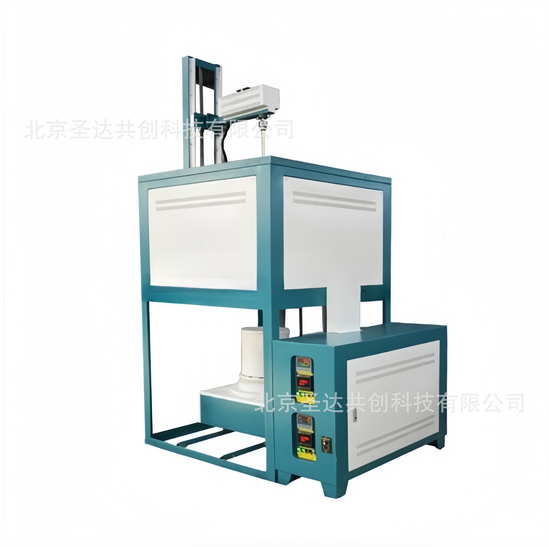 1200-1800度光学玻璃/陶瓷砂轮结合剂熔块炉带搅拌高温实验熔化炉