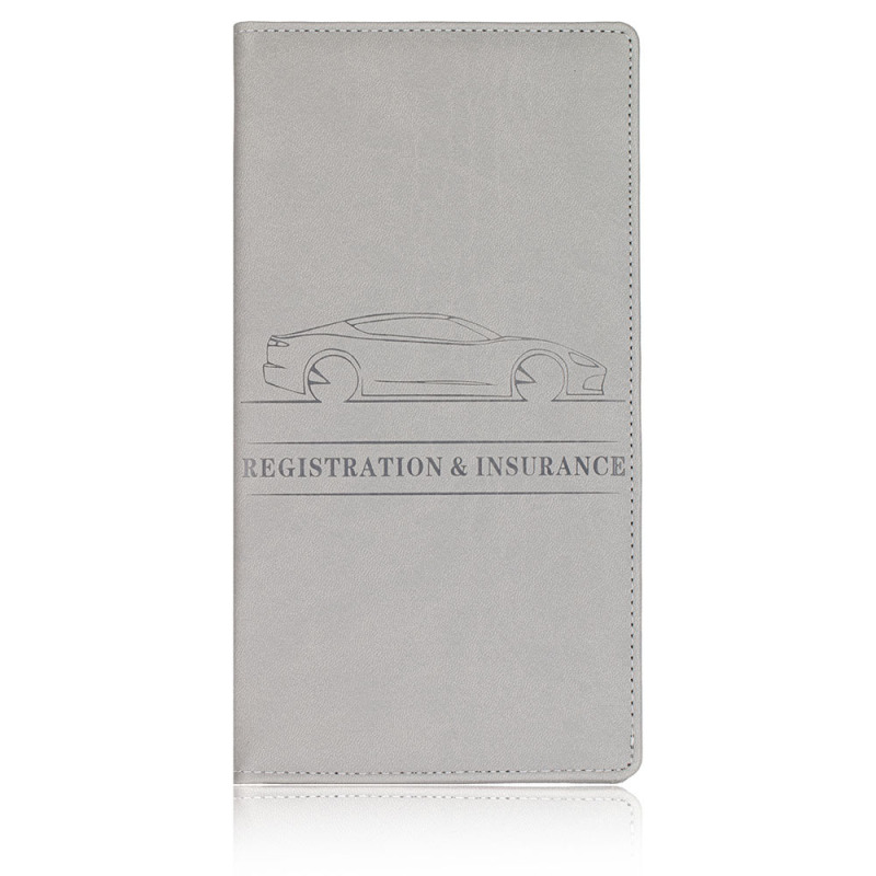 現物自動車保険書類保護カバー車載名刺収納カードバッグpu皮革身分免許証|undefined
