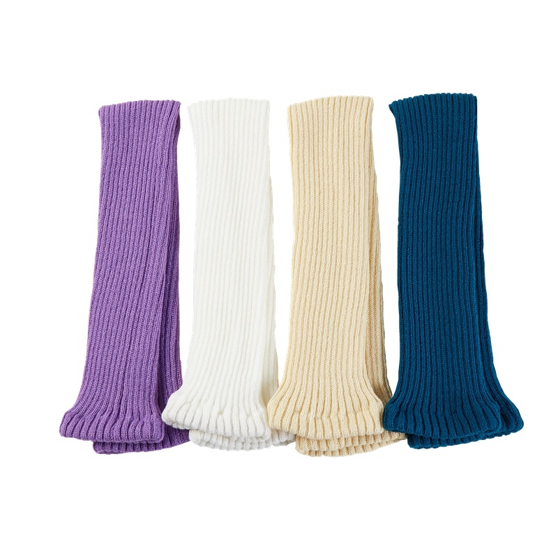 Autumn and winter new yoga socks non-slip dance pile pile socks wool knit women's autumn and winter warm leg warmers