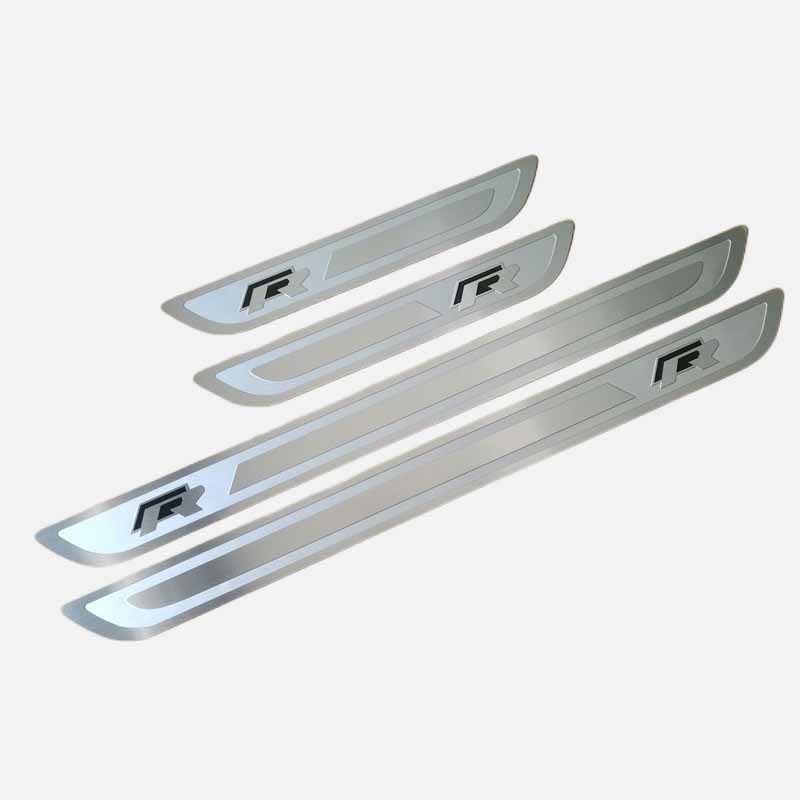 Suitable for Volkswagen Golf 6/Golf 7/7.5/Gti Welcome Pedal Modification R Threshold Strip Decorative Accessories