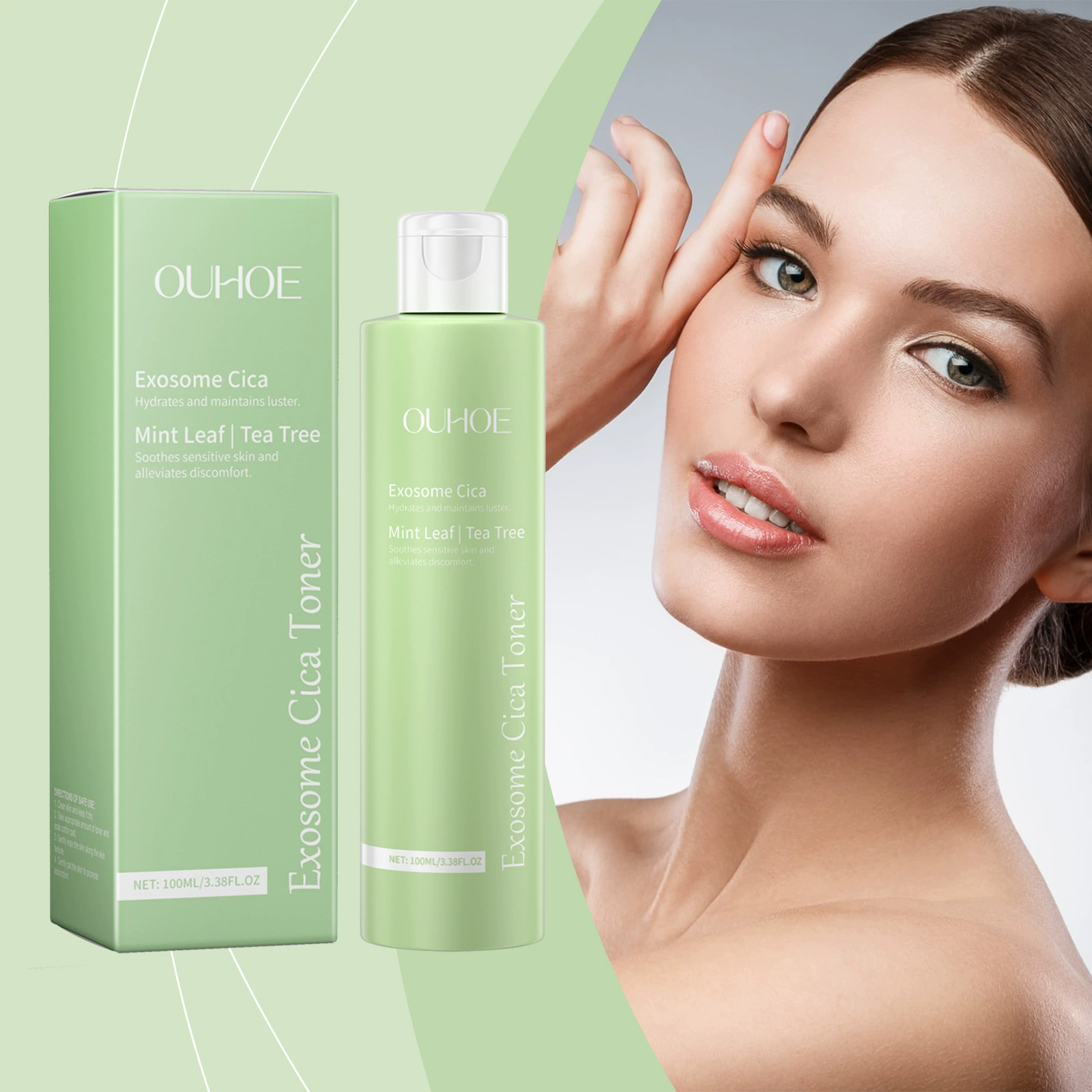 OUHOE JuXueensis Тонер Ежедневный увлажняющий крем для лица Успокаивающий и восстанавливающий кожу Чистый уход за кожей