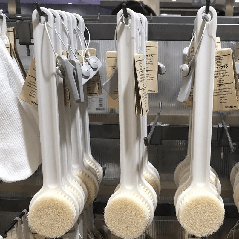 Long handle bath brush bath towel fiber soft hair back washing bath brush after exfoliating scrubber bath artifact bath Long handle bath brush bath towel fiber soft hair back washing bath brush after exfoliating scrubber bath artifact bath