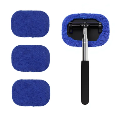 Car cleaning tools – Water Scraper - black-2-in-1-4-piece-set