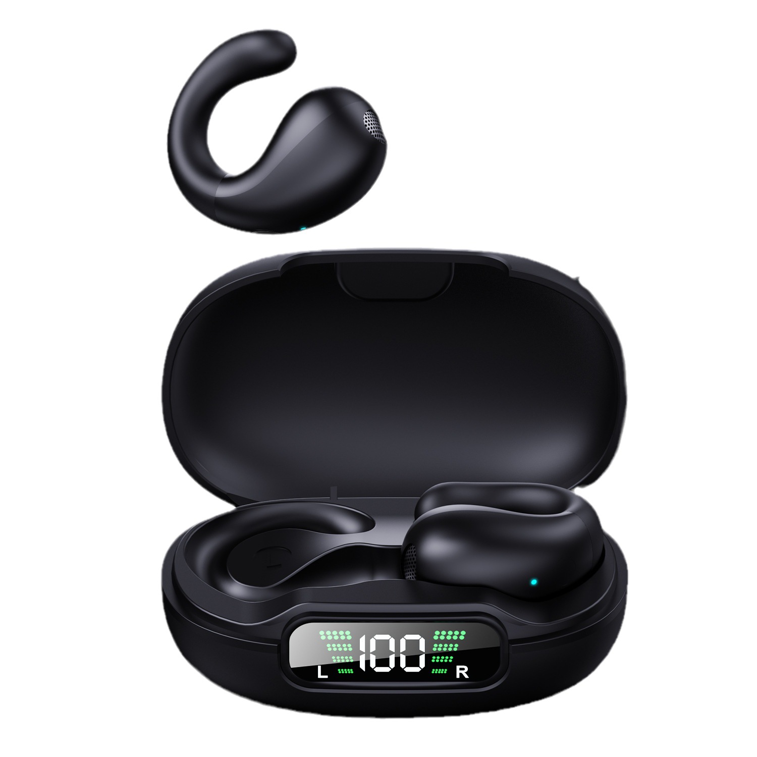 (Cross-border trading), wireless headphones, extra-long ear clips, bluetooth 5