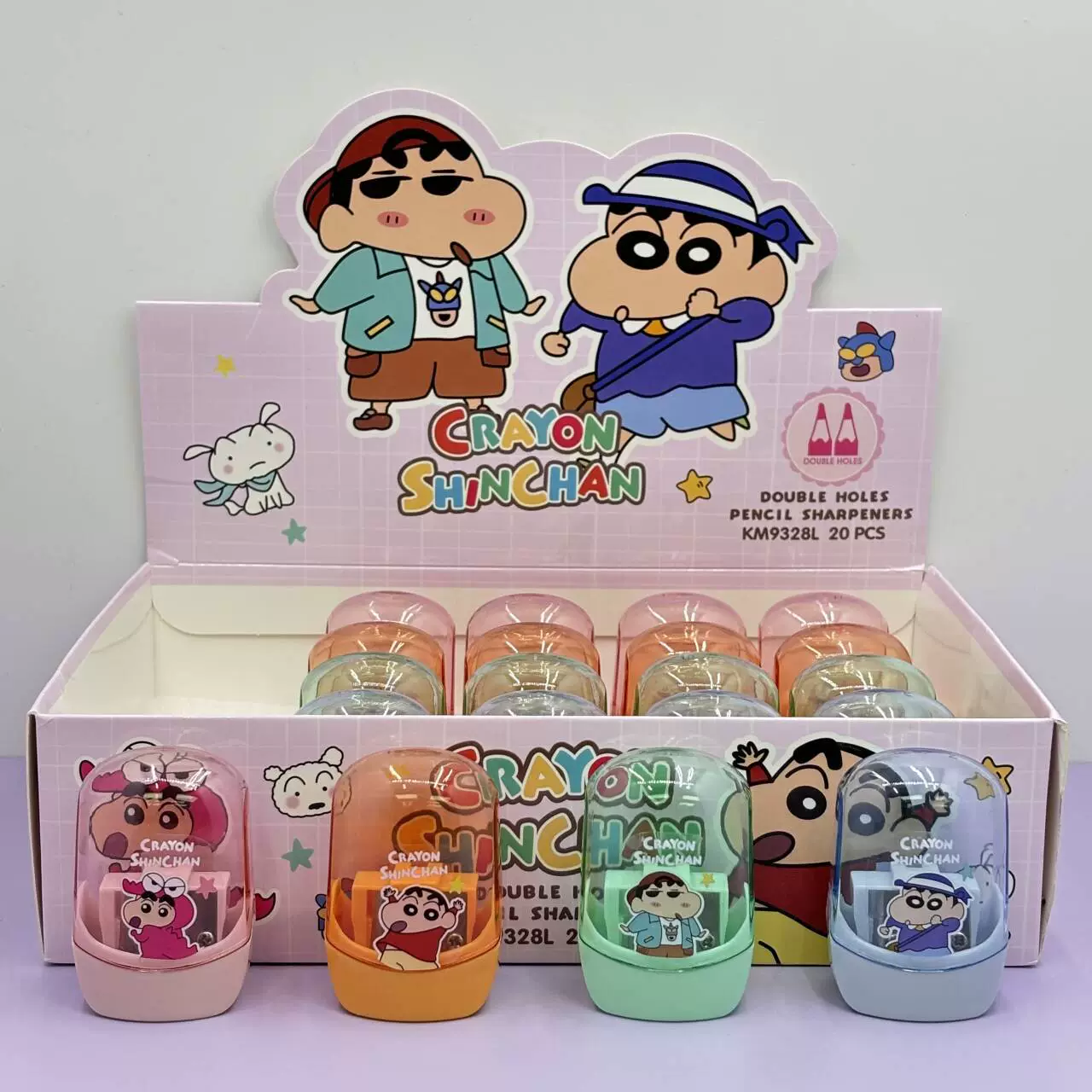 Cartoon three dimensional handheld small sharpener for early age, Birthday gift