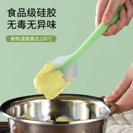 工厂半透明硅胶刮刀奶油抹刀小号半透家用抹刀工具创意烘焙