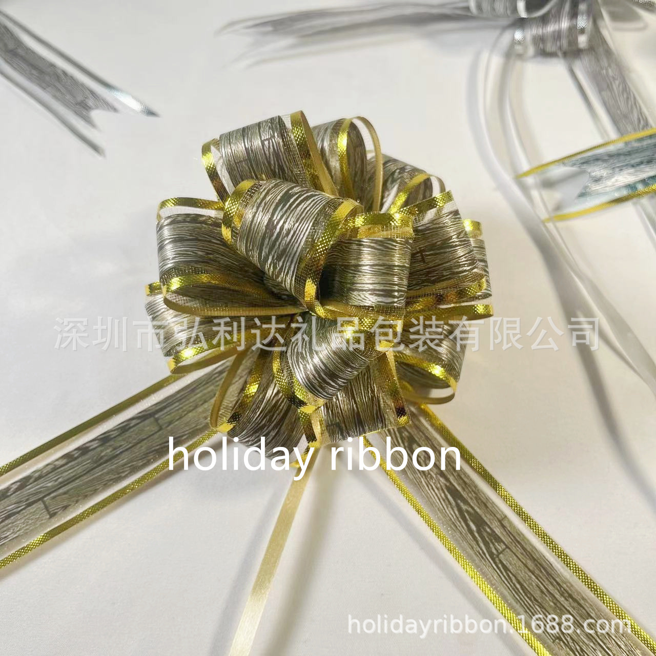 Cintas de color al por mayor mano de dibujo de flores de mariposa extensión de dibujo de flores de arco de nieve cinta de color de corteza de oro dibujo de flores