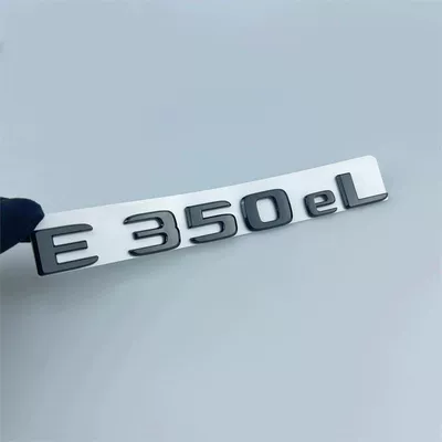 Suitable for Mercedes-Benz New Energy: Car logo - standard-e350elglossy-black