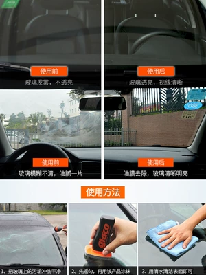 Repellent for Car Windshields, Oil: Glass agent