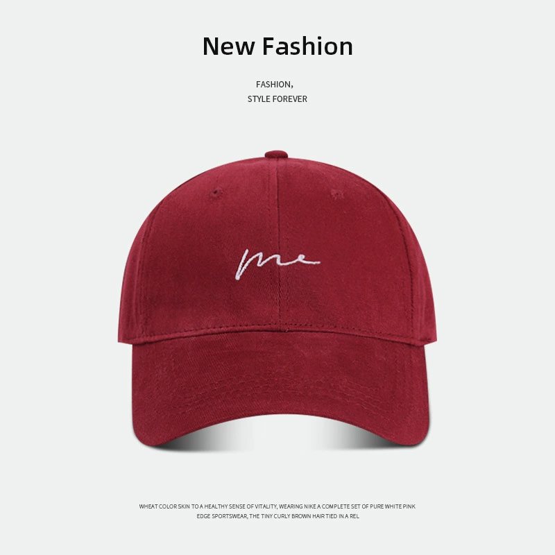 Baseball Cap Summer Sun Hat, Letters Embroidery, Adjustable, Sizes 54–63 cm