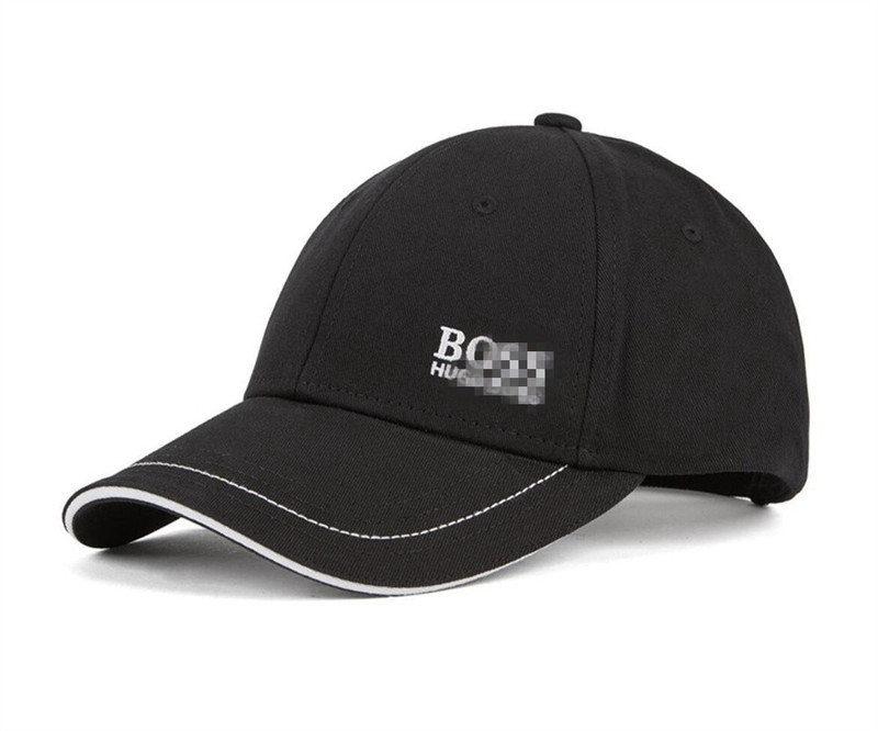 跨境H.U.G.O B.O.S.S棒球帽遮阳帽男女刺绣帽弯沿可调节帽子 B-2|undefined