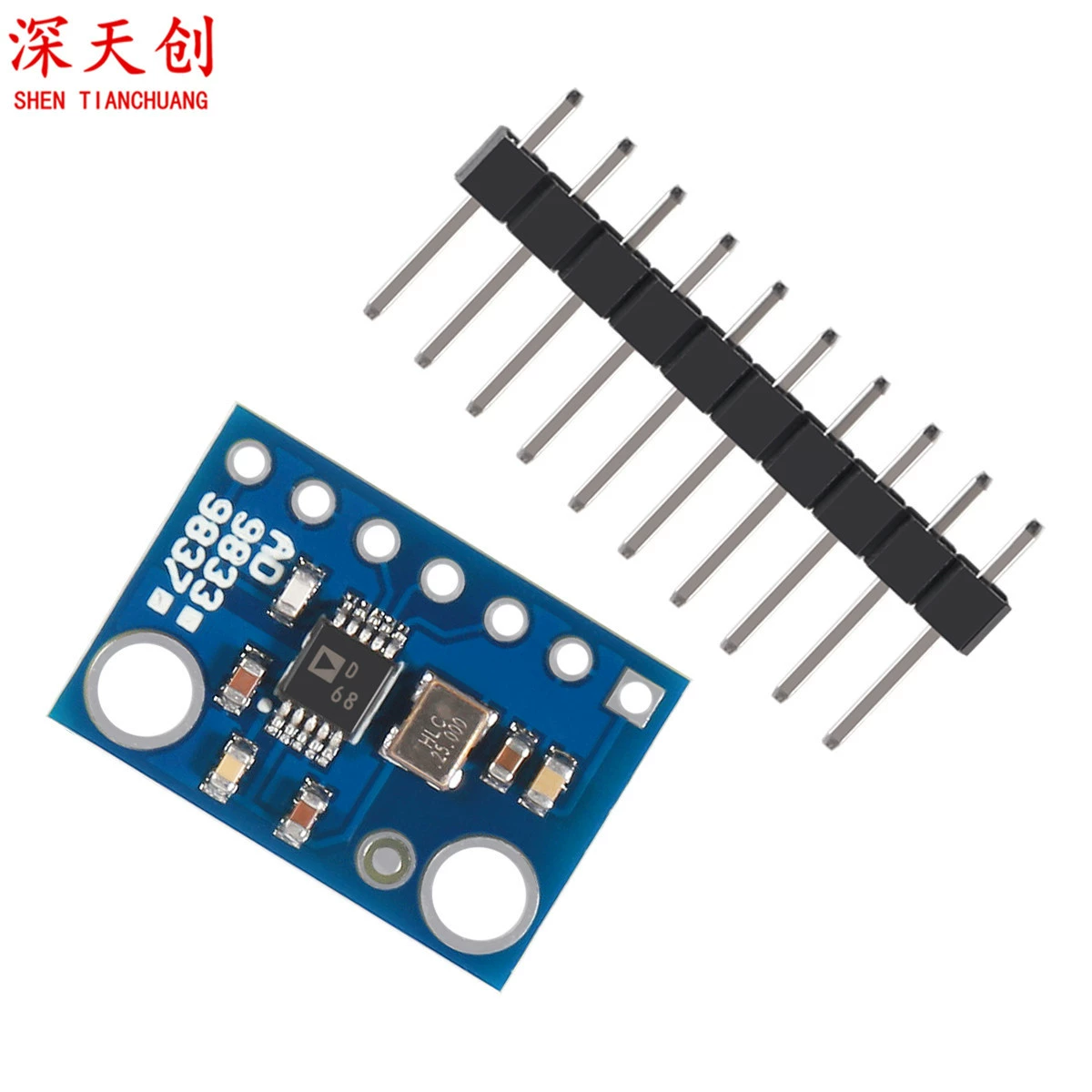 Программирование Чип модуля последовательного интерфейса AD9833 синусоидальный генератор сигналов DDS модуль GY-9833
