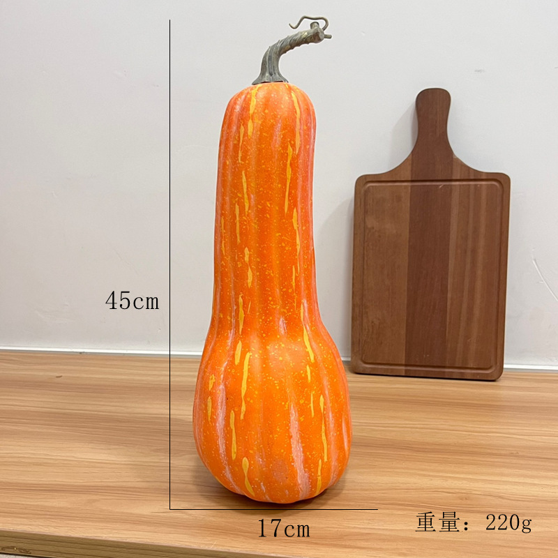 カボチャモデル収穫祭小道具農家ハロウィン装飾野菜ショッピングモールウィンドウ展示ホール装飾なし|undefined
