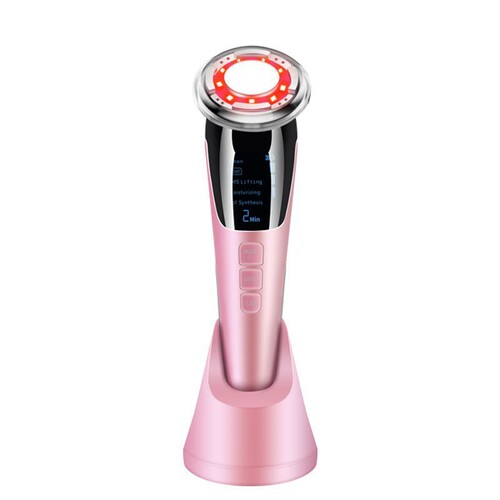 rf radio frequency beauty instrument home facial ems microcurrent lifting and firming beauty instrument hot and cold facial introduction instrument